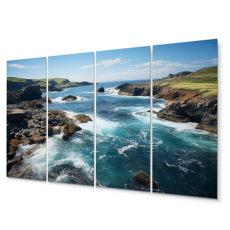 DesignArt Canada Newfoundland Seascapes I Landscapes Metal Wall Decor